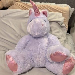 Purple and Pink unicorn stuffed animal *Super Soft